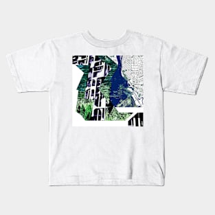 The big wetland city collage Kids T-Shirt